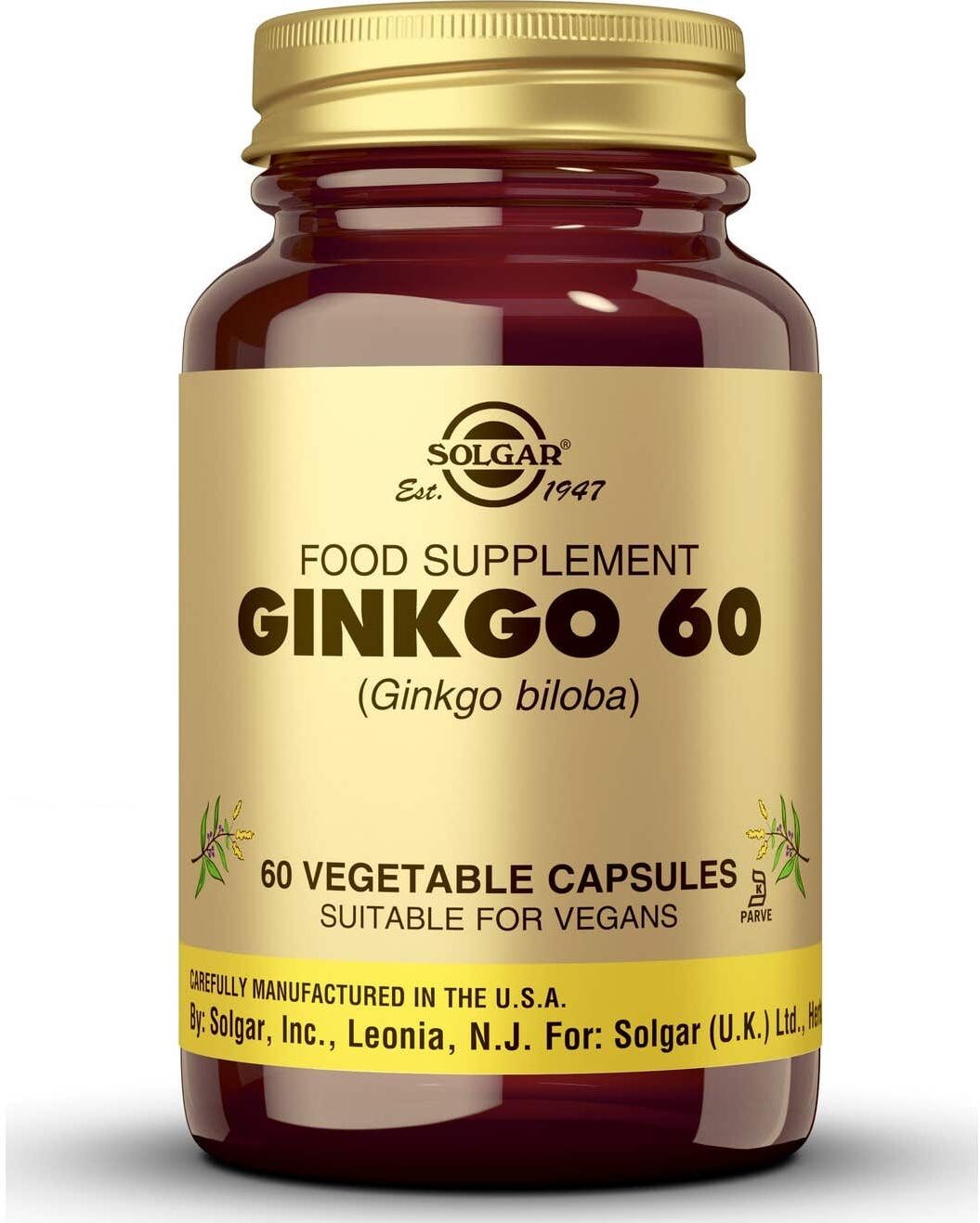 Solgar Ginkgo 60 60 caps