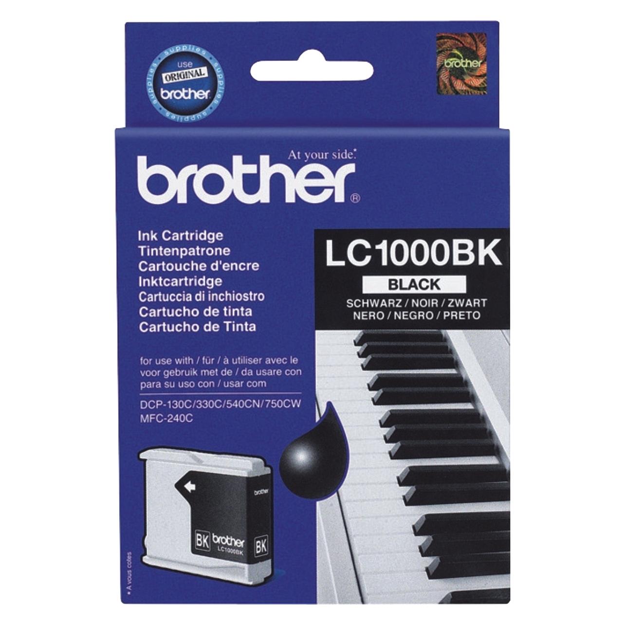 Brother inkt BK LC-1000B (BK) (LC1000BK)