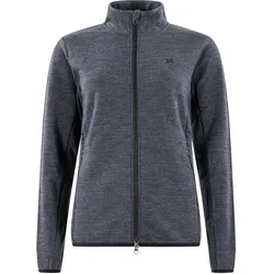 Cross Layer Mell Full-Zip, grau