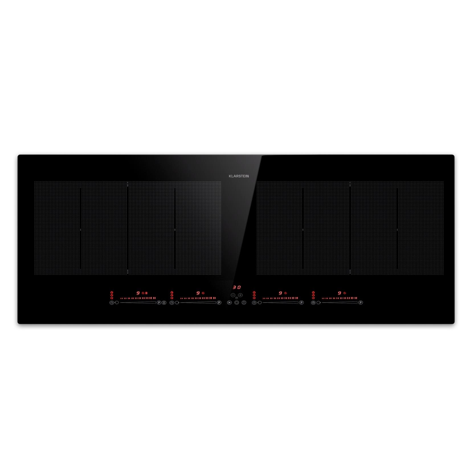 Masterzone 90 Slim Flex Induktionskochfeld Einbau 4 Kochzonen 2 Flex-Zonen ThermoBoost Smart Flex Technology max. 7200 Watt