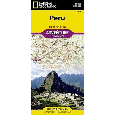 Peru Map, Karte von National Geographic Maps, National geographic, 978-1-56695-548-5