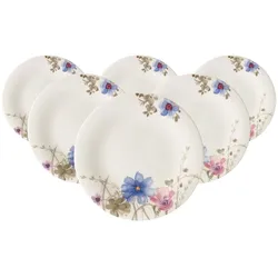 Villeroy & Boch Mariefleur Gris Basic Frühstücksteller ø 21,5 cm 6er Set