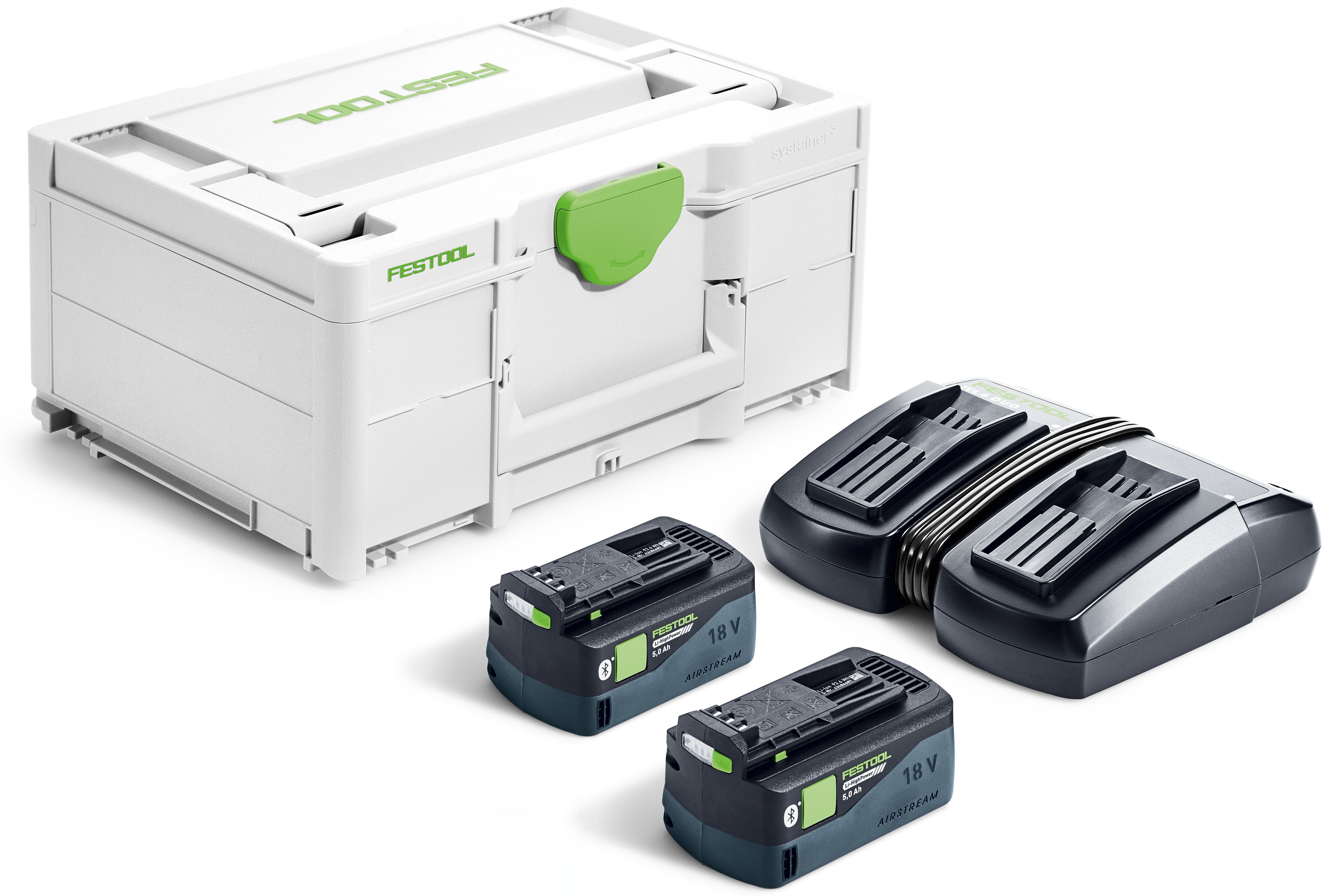 Zubehör Festool Energie Set SYS 18V 2xHP5,0/TCL6DUO
