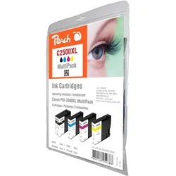 Peach, Druckerpatrone, Pgi-2500 (BK, C, M, Y)