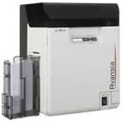 Evolis Avansia Plastikkarten-Drucker Farbstoffsublimation/Harzthermotransfer Farbe (600 dpi), Etikettendrucker, Schwarz