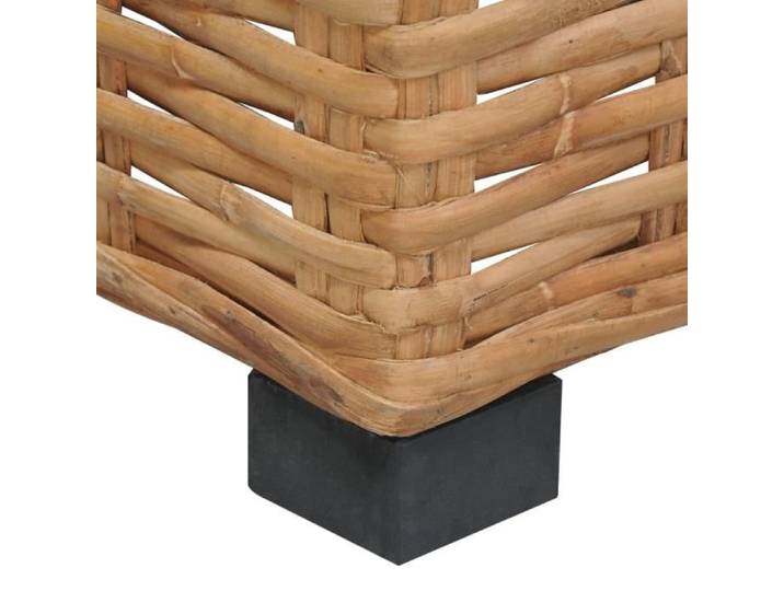 YIN(286279)Canapé d'angle avec coussins Rotin naturel