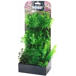 Hobby Plantasy Set 5 - Pflanzen-Set mit 9 künstlichen Aquarienpflanzen