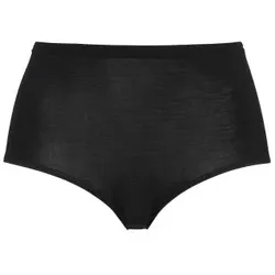 Damella High Waist Maxi Brief Schwarz Merinowolle 38 Damen