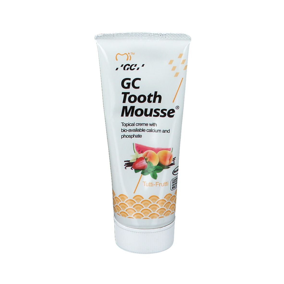GC Tooth Mousse tutti frutti 40 g Tube