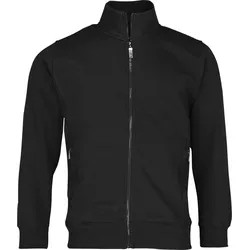 James & Nicholson Sweat Jacket Herren Sweatjacke NEU WOW, black, XL
