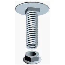 Legrand Schraube+Bundmutter TRCC 6x20 V4A CM801014