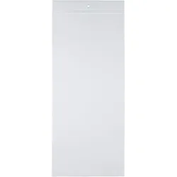 100 SPRINTIS Plakattasche aus Weich-PVC,100 Stück, transparente Energielabel-Hüllen 116 x 265 mm mit Rundloch, für Preisauszeichnungen im Einzelhandel