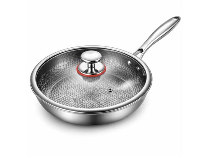 MAVURA TitaniumPro™ Titan Premium Pfanne Bratpfanne antihaft & kratzfest Original mit Deckel, Anzahl der Artikel: 30cm