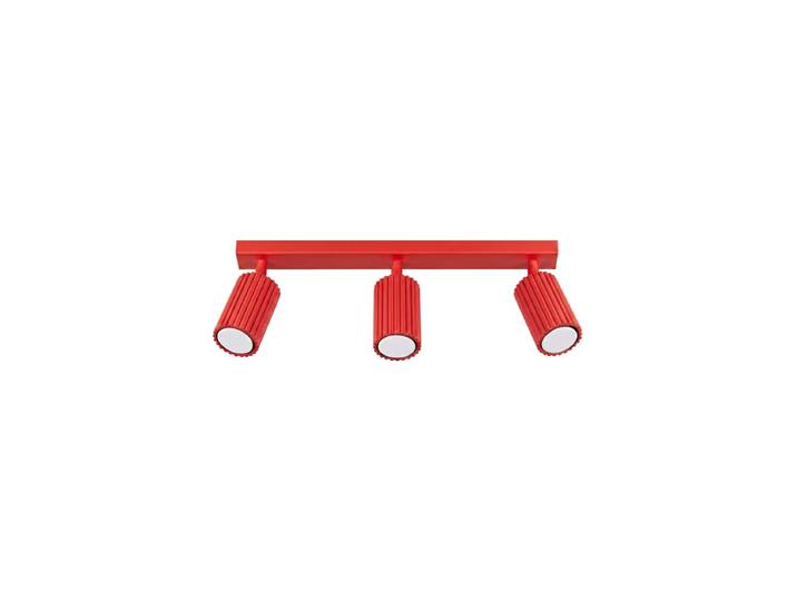 Design Deckenlampe „Karbon“ 3-flammig Rot Sollux Lighting