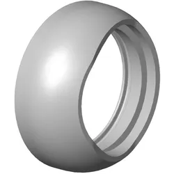 Dornbracht Haube Ersatzteile 092830043 D. 35,7 x 13 mm Dunkelgrau 092830043-66