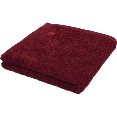 Handtücher ROSS "Vita 4004", rot (marsala), B:50cm L:100cm, Frottier, Obermaterial: 100% Baumwolle, Handtücher, Bestickung ROSS-Emblem