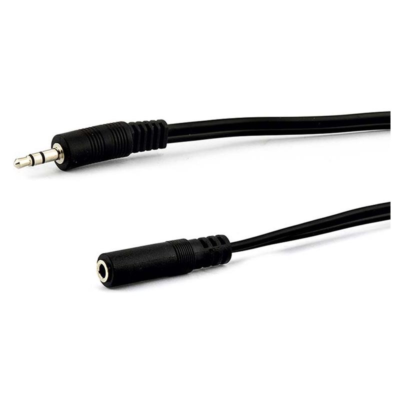 E+P B 125/5 LOSE Audio-Kabel 5 m 3.5mm Schwarz (5 m, AUX Kabel) (B 125/5 LOSE)