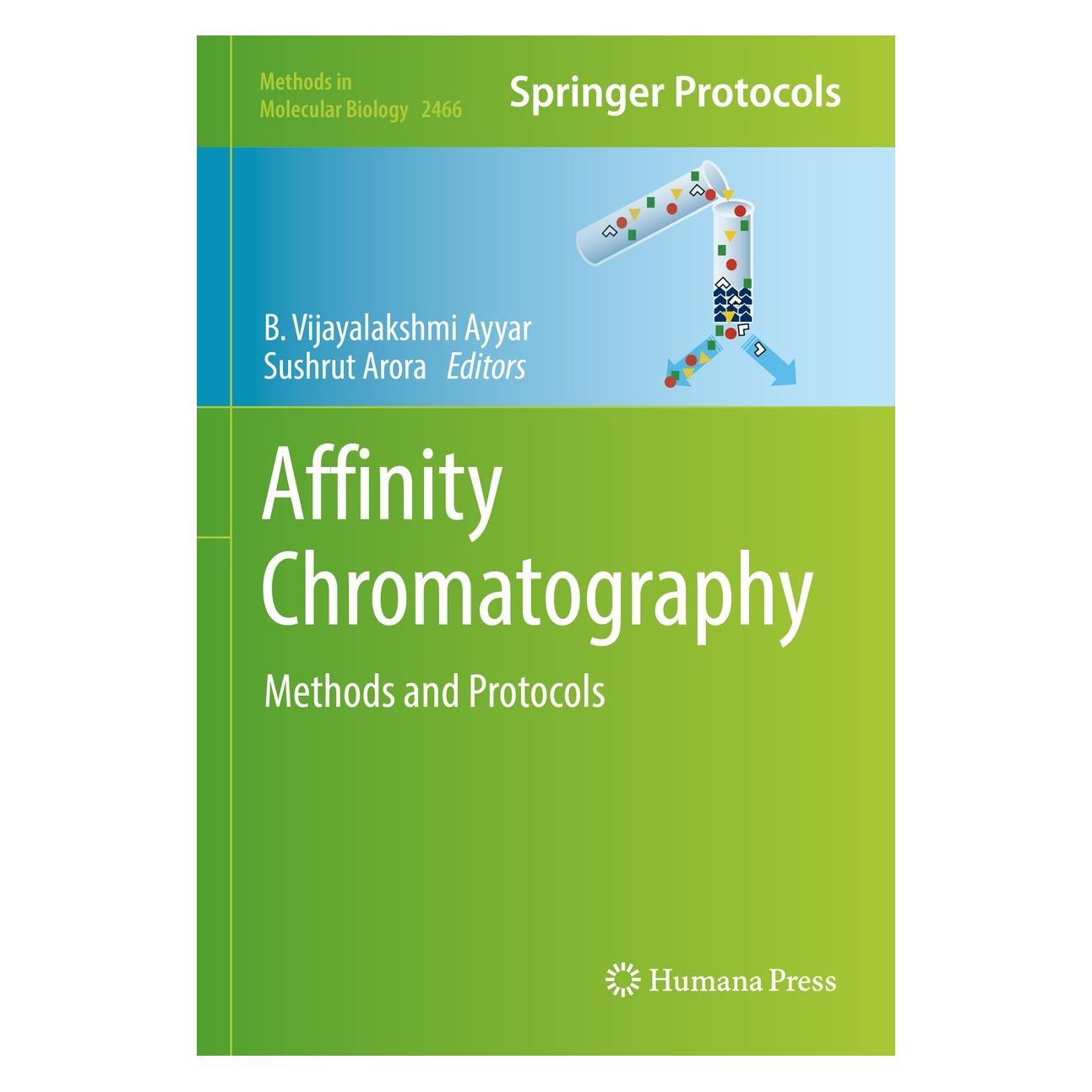 Springer Affinity Chromatography (Englisch, Hardcover, B. Vijayalakshmi Ayyar, Sushrut Arora) (9781071621752)