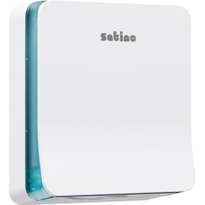Satino Handtuchspender Hyginity S, 333412, PT 2, für 300 Falthandtücher, Kunststoff, weiß