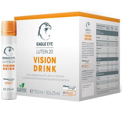Eagle EYE Lutein 20 Vision Drink 30x25 ml Ampullen