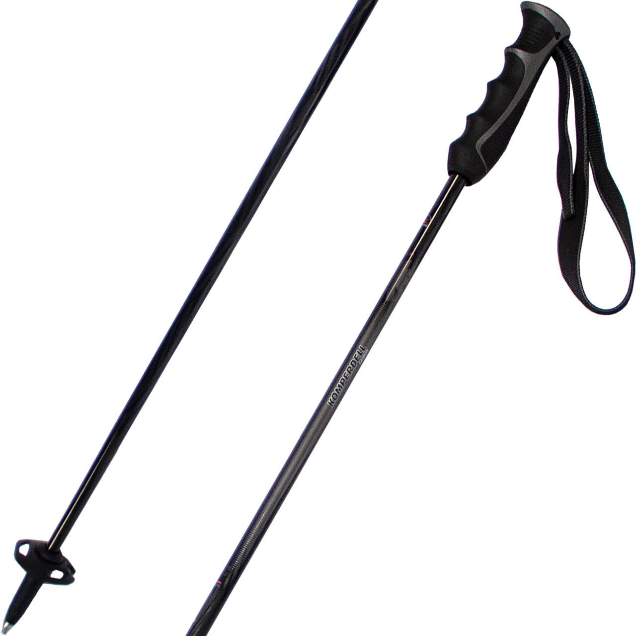 XSPO Pure Carbon black by Komperdell - 130 cm