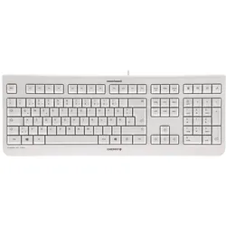 CHERRY KC 1000 kabelgebundene Tastatur - QWERTZ DE - hellgrau