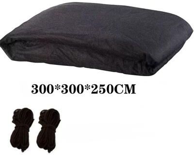 The Handy Homestead Pop Up Mosquito Net For Bed Camping Travel Breathable Mesh Curtain black