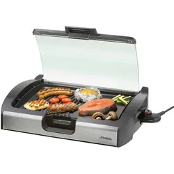 Steba Barbecue-Tischgrill 2200W m.Glash VG 200 sw/Glas