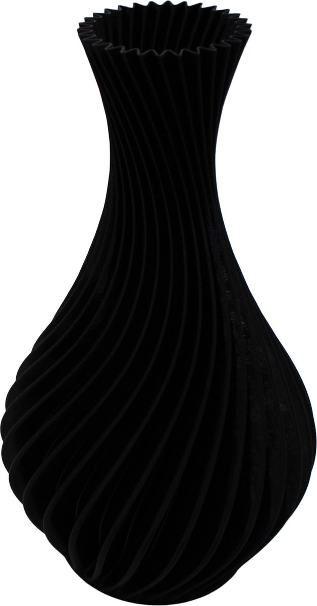 VectorX3D Rome Vaas Zwart, Hoogte: 32 cm