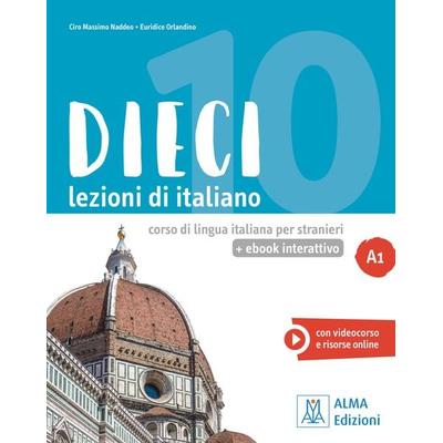 Dieci A1 - einsprachige Ausgabe, Set von Ciro Massimo Naddeo,Euridice Orlandino, Hueber, 978-3-19-035476-4