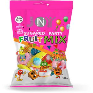In-Joy Fruchtgummis Sugared Party Fruit Mix, 100 g