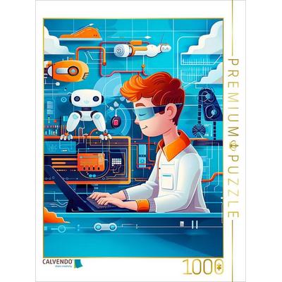 CALVENDO Puzzle KI-Experte als Traumjob von Morgen | 1000 Teile Lege-Größe 64x48cm Foto-Puzzle für glückliche Stunden