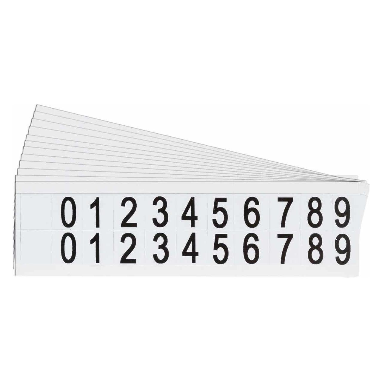 Brady 9712 Series Etiketten-Set mit Zahlen und Buchstaben (9712-# KIT)