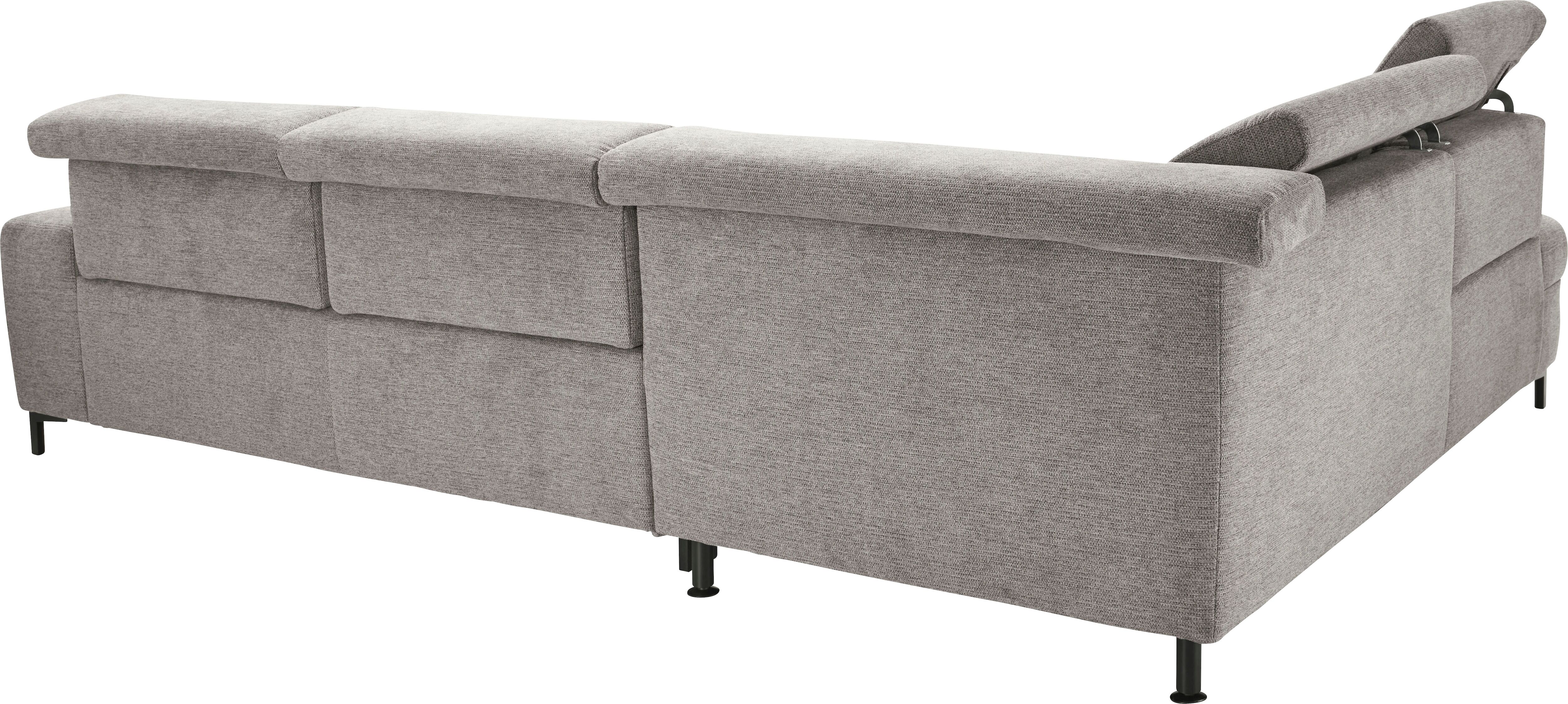 Ecksofa "SO 3400 Sitzhöhe 49cm, Sitztiefe verstellbar, B/T 317/220 cm", beige (famosa ecru), SET ONE BY MUSTERRING, Sofas, B/H/T: 317cm x 86cm x 220cm, Flachgewebe, Armlehne rechts, Sitztiefenverstellung,ohne Kopfteilverstellung,Ohne Bettfunktion,Ohne Sch
