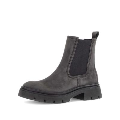 Chelseaboots GABOR "Chelsea Boot", Damen, Gr. 40, grau, Schuhe Chelseaboots