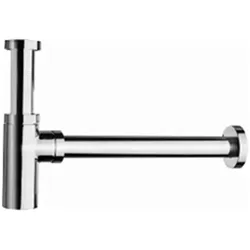 Design-Flaschensiphon chrom, rund DFSR
