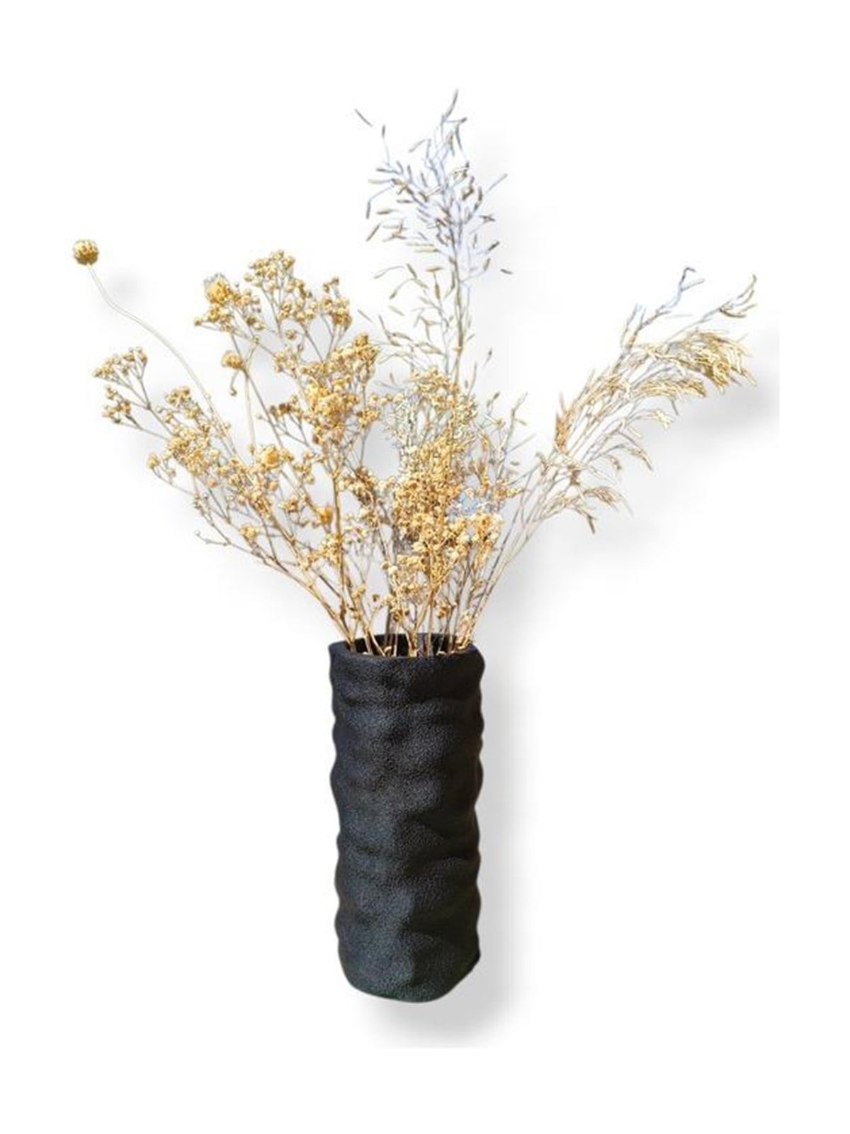 Simiu - Clayla - Vase - 20 cm - Schwarz