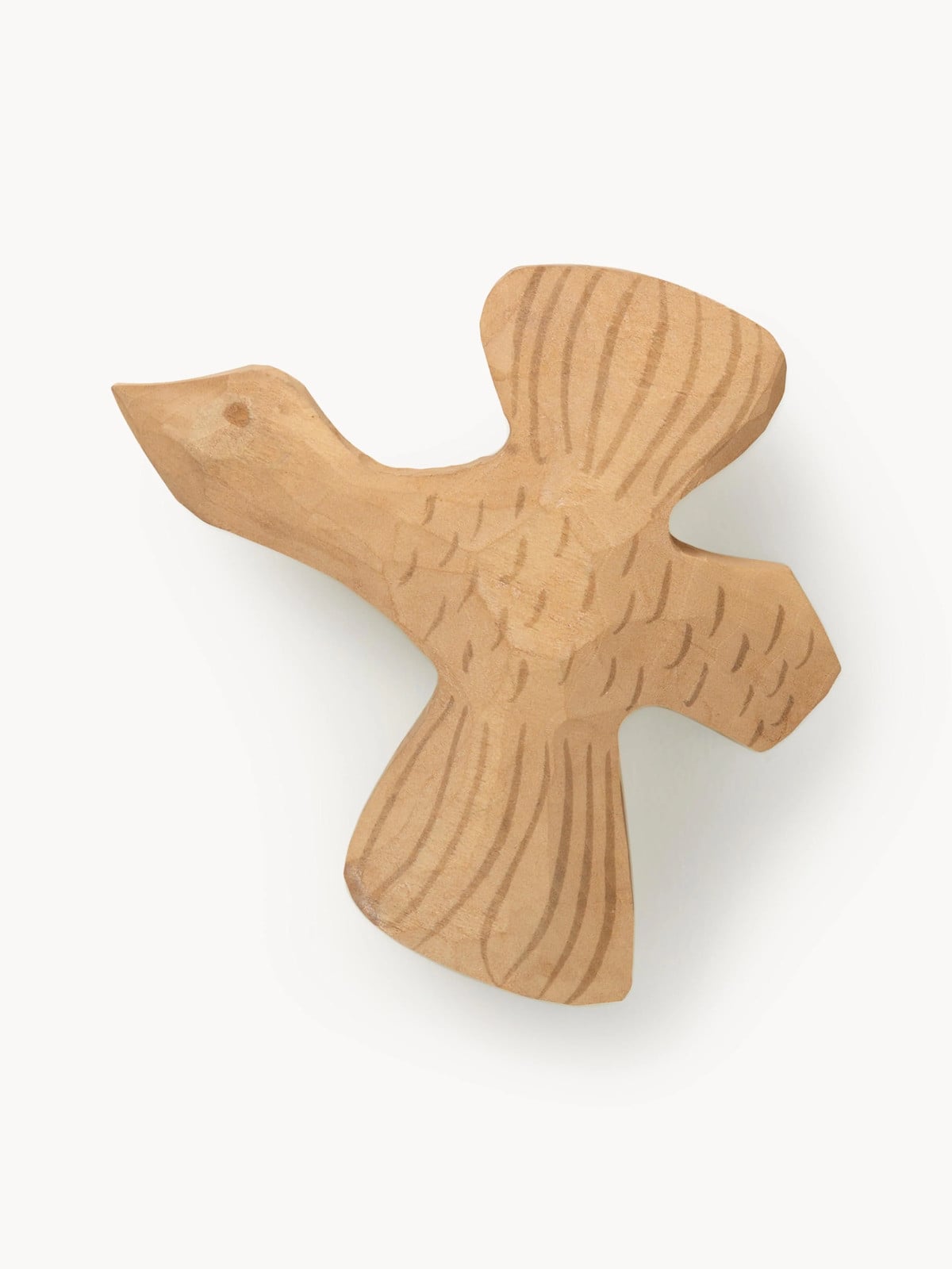 Ferm Living Billie Bird handgemaakte wandhaak van aspenhout voor kinderen