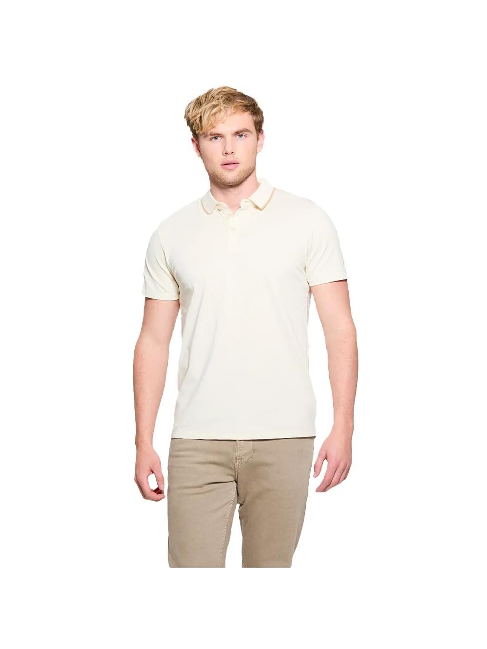 Guess herenpoloshirt met logo 4G