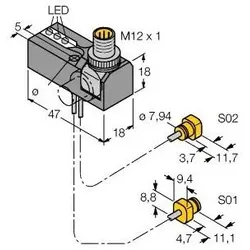 Turck Sensor (Sensor), Elektronikmodul