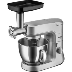 Amica Food processor with meat mincer KML 6011, Küchenmaschine, Silber