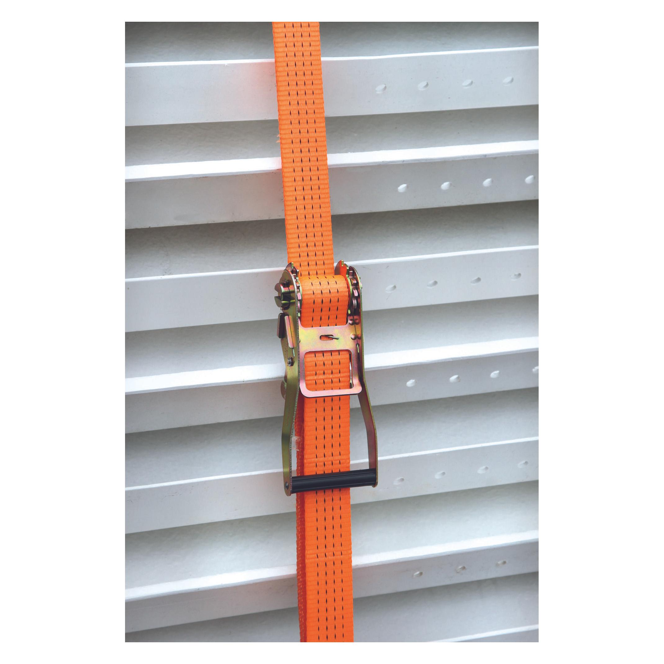 Kerbl Ratschenzurrgurt zwtlg. orange 50mm / 10m, Zurrkraft 4000 kg (31203423)