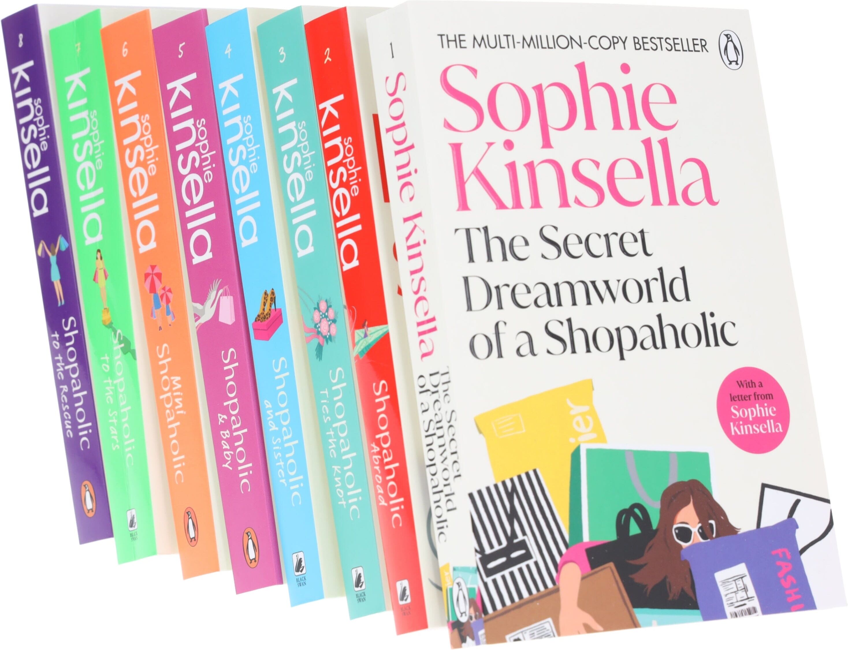 Shopaholic Series (Book 1-8) by Sophie Kinsella 8 Books Collection Set (A Becky Bloomwood Novel) - Fiction - Paperback Penguin Random House