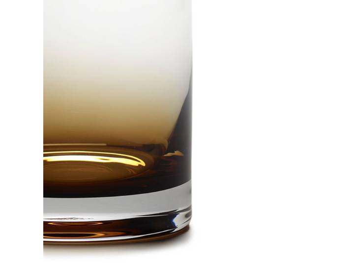 Zuma whiskyglas amber by Kelly Wearstler - set van4