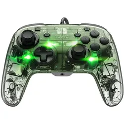 PDP Afterglow Deluxe (Switch), Gaming Controller, Mehrfarbig, Transparent