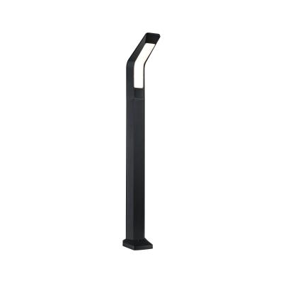 LED Pollerleuchte PAULMANN "Merano IP44 910mm 3000K 14W 850lm 230V Anthrazit Aluminium", grau (anthrazit), B:12cm H:91cm T:25,7cm, Leuchten, LED Pollerleuchte, Bewegungsmelder mit Hochfrequenz-Sensor