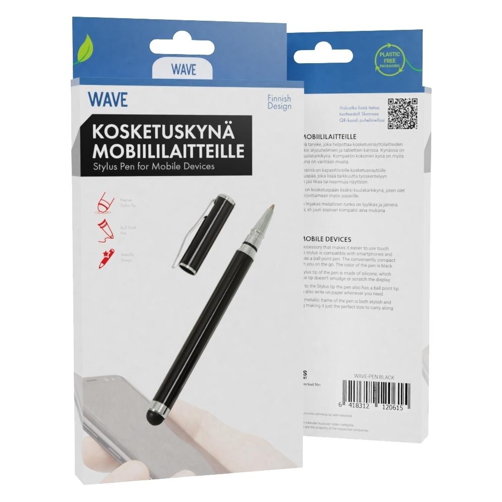 Wave Touchscreen-Stift, Schwarz (49903574)