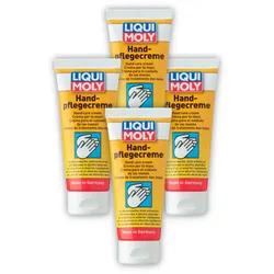 4x Handpflegecreme LIQUI MOLY 3358 Hand Pflege Creme Werkstatt 100 ml