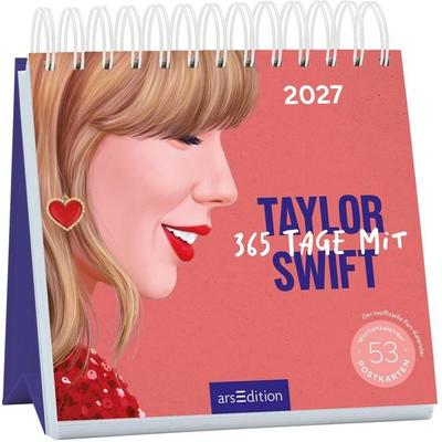 Postkartenkalender 365 Tage mit Taylor Swift 2027