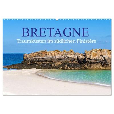 Bretagne - Traumküsten im südlichen Finistère (Wandkalender 2026 DIN A2 quer), CALVENDO Monatskalender
